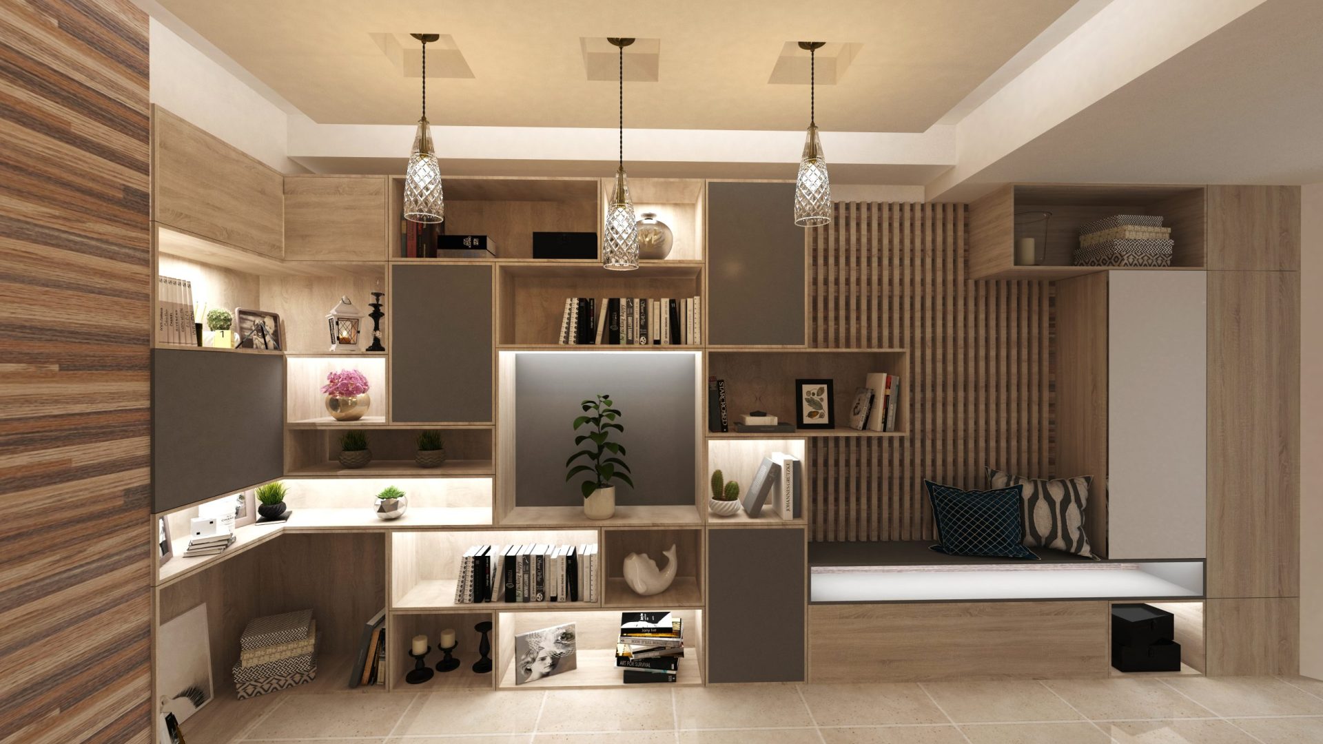 Sahar designed Living Room